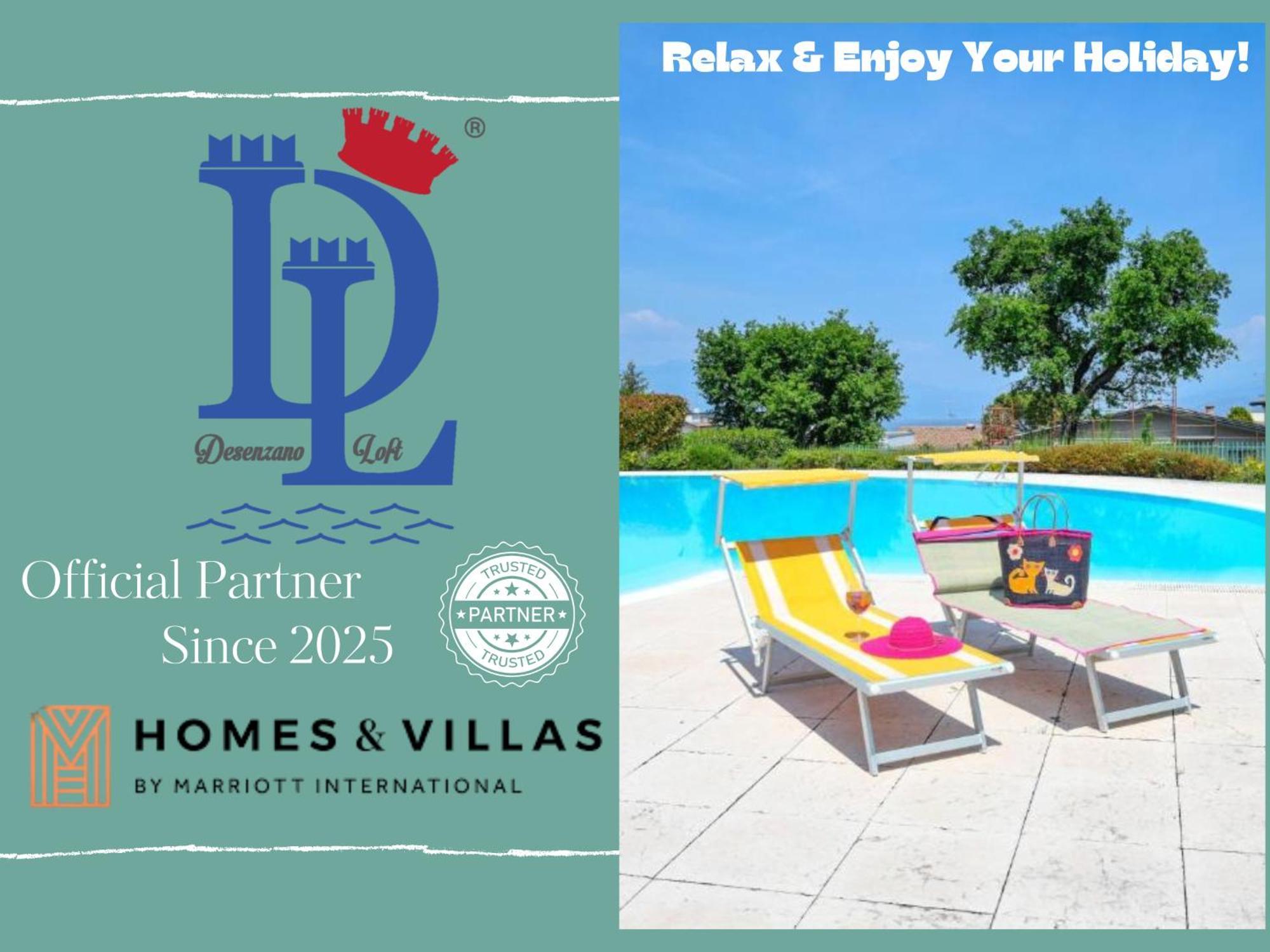 Desenzanoloft Official Partner Marriott Homes & Villas -Butterfly And 5 Pools Family Apartment Desenzano del Garda Ngoại thất bức ảnh