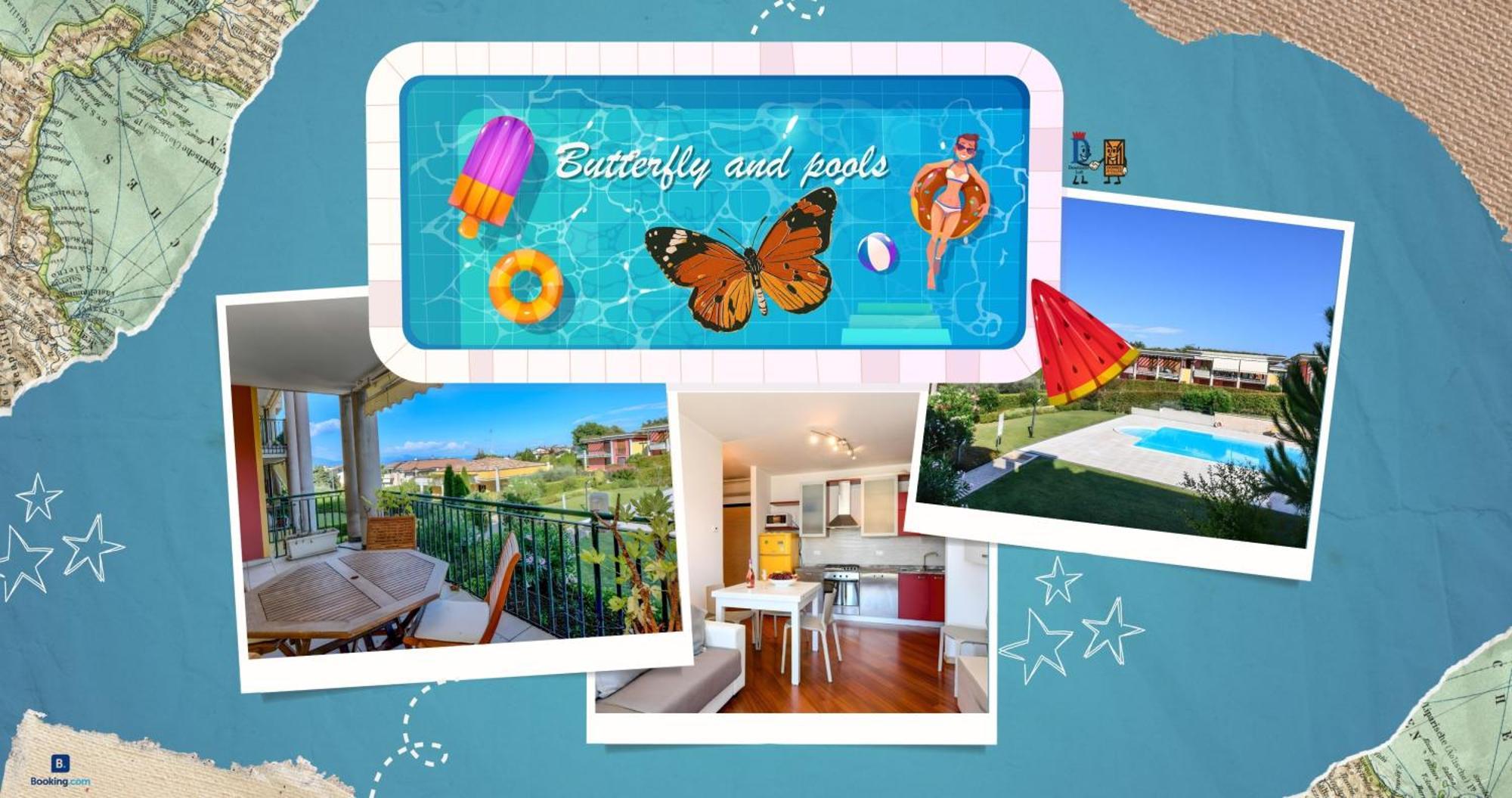 Desenzanoloft Official Partner Marriott Homes & Villas -Butterfly And 5 Pools Family Apartment Desenzano del Garda Ngoại thất bức ảnh